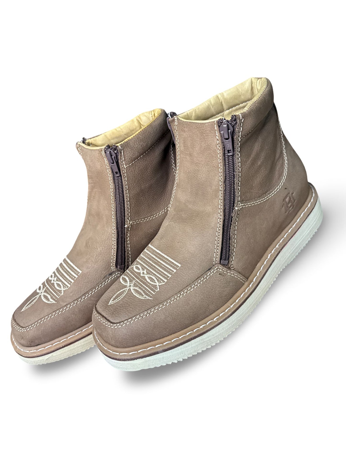 Botin Rufero Suela Mil Rayas Para Caballero