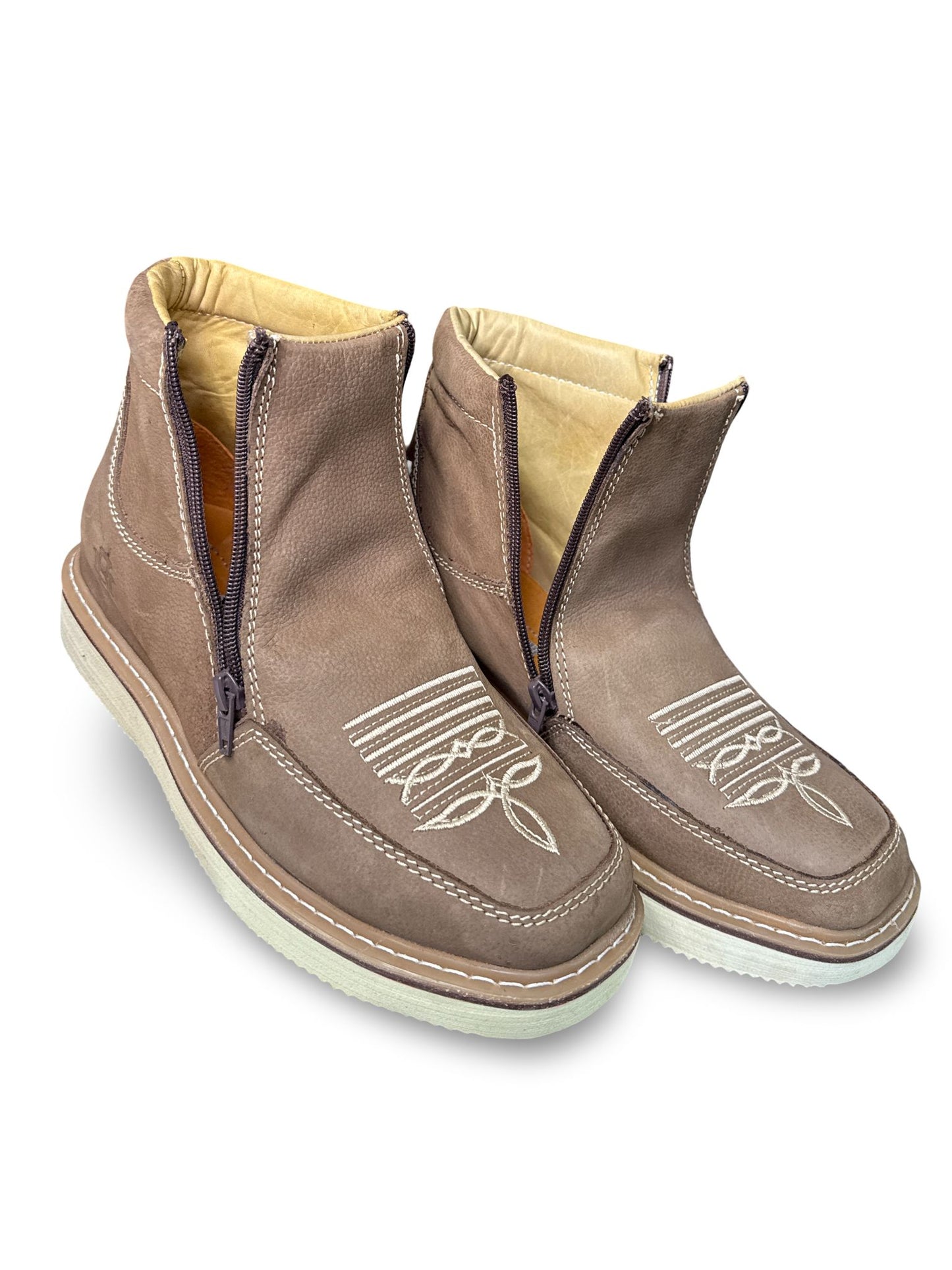Botin Rufero Suela Mil Rayas Para Caballero