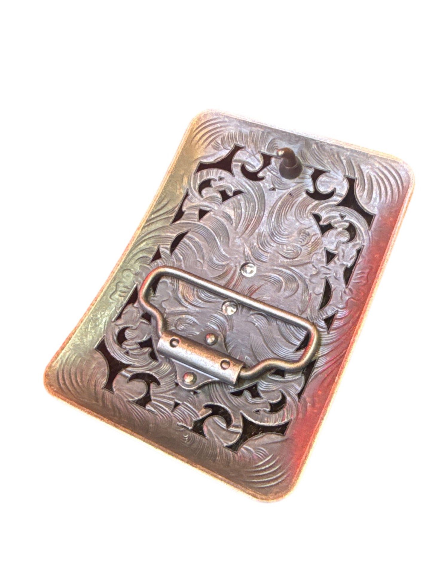 Hebilla Metal Oracion Al Vaquero para Cinto Dos Pulgadas - 100% Garantía de Calidad