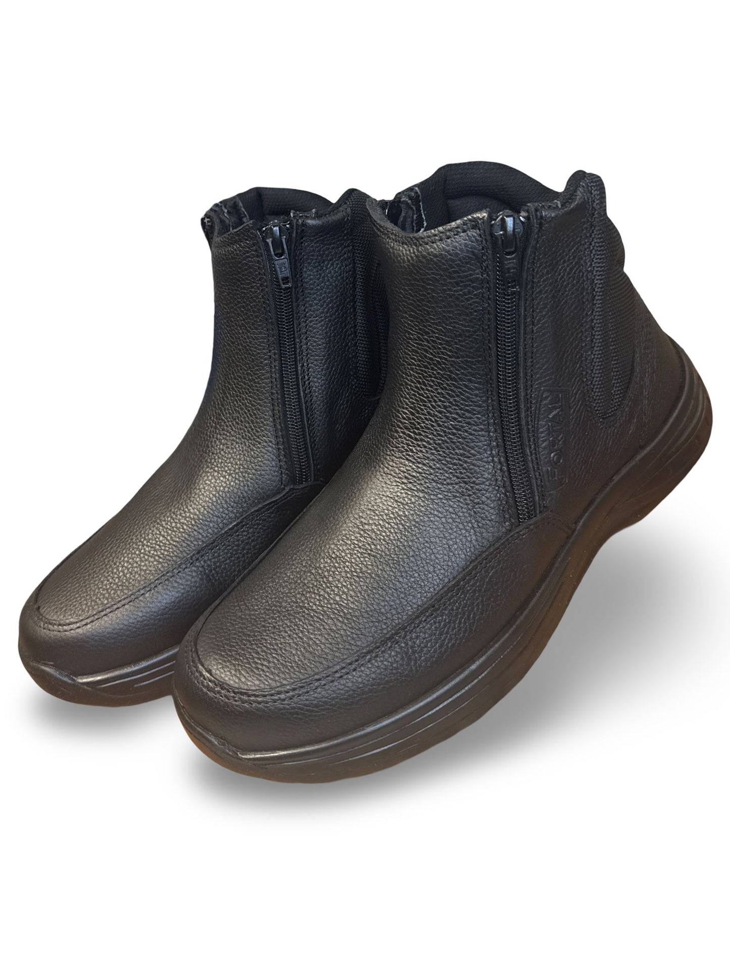 Chef's Double-Closure Shoe - Anti-Slip Sole & Secure Fit - Made in Mexico - High-Quality Leather - Perfect for Active Chefs