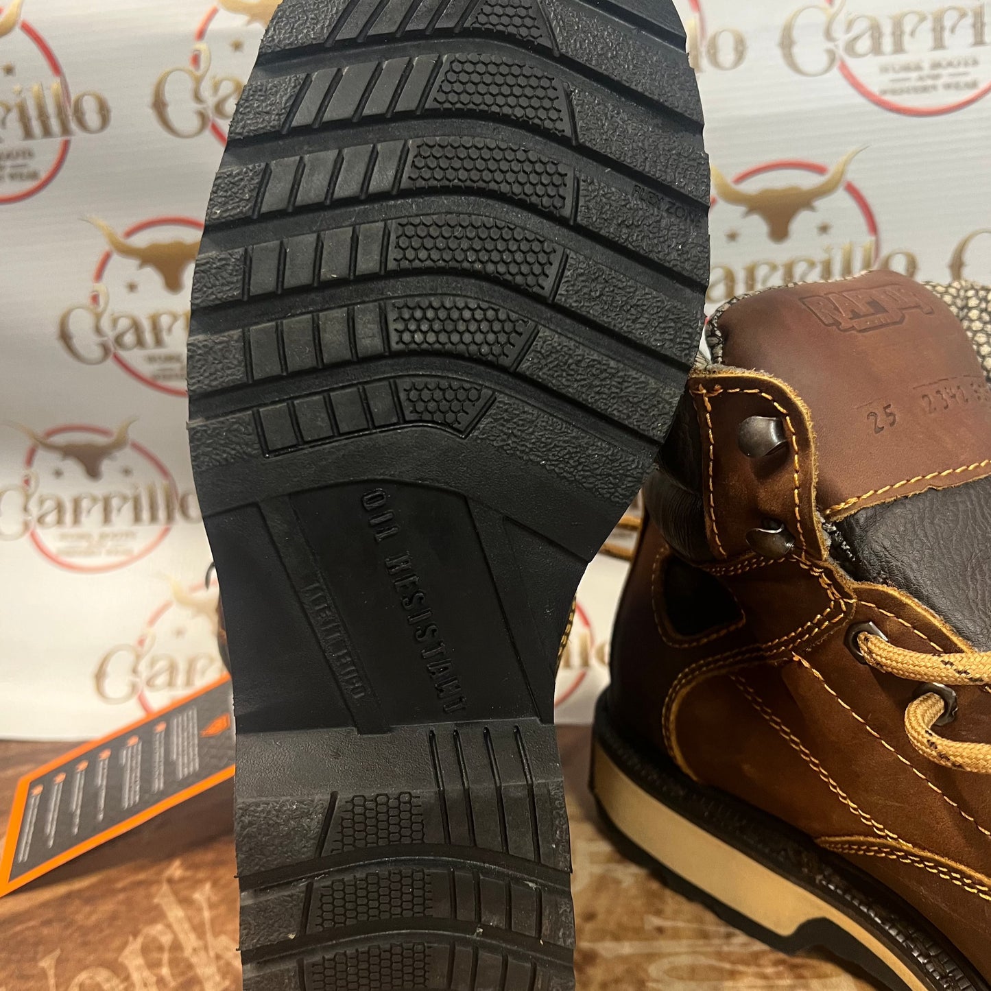 Zapato Raptos 505 work hard