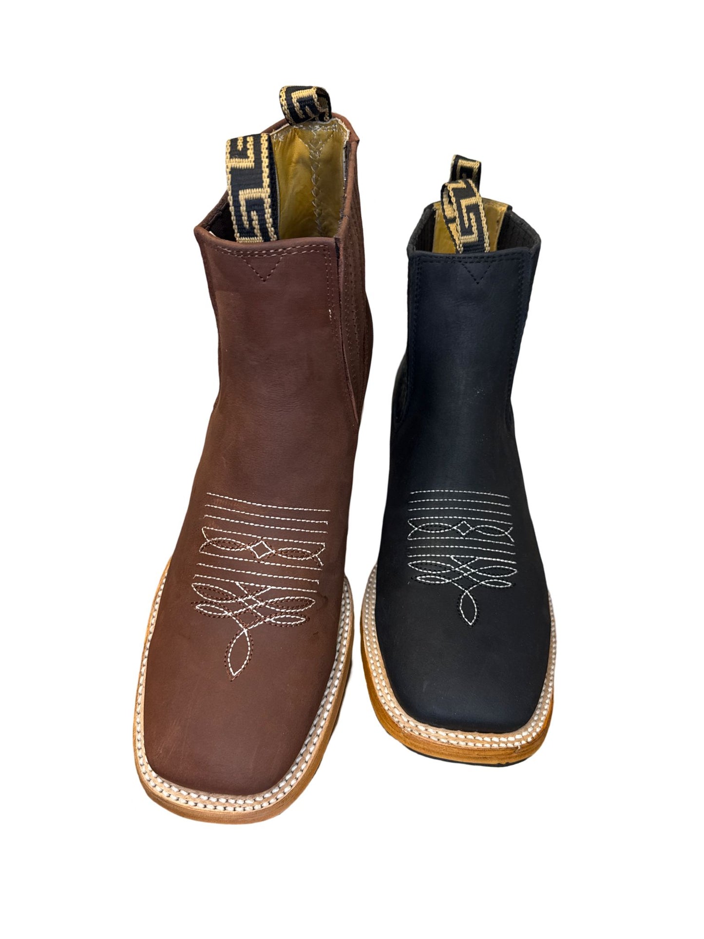 BOTIN VAQUERO SUELA MEDIA VIDA PARA CABALLERO