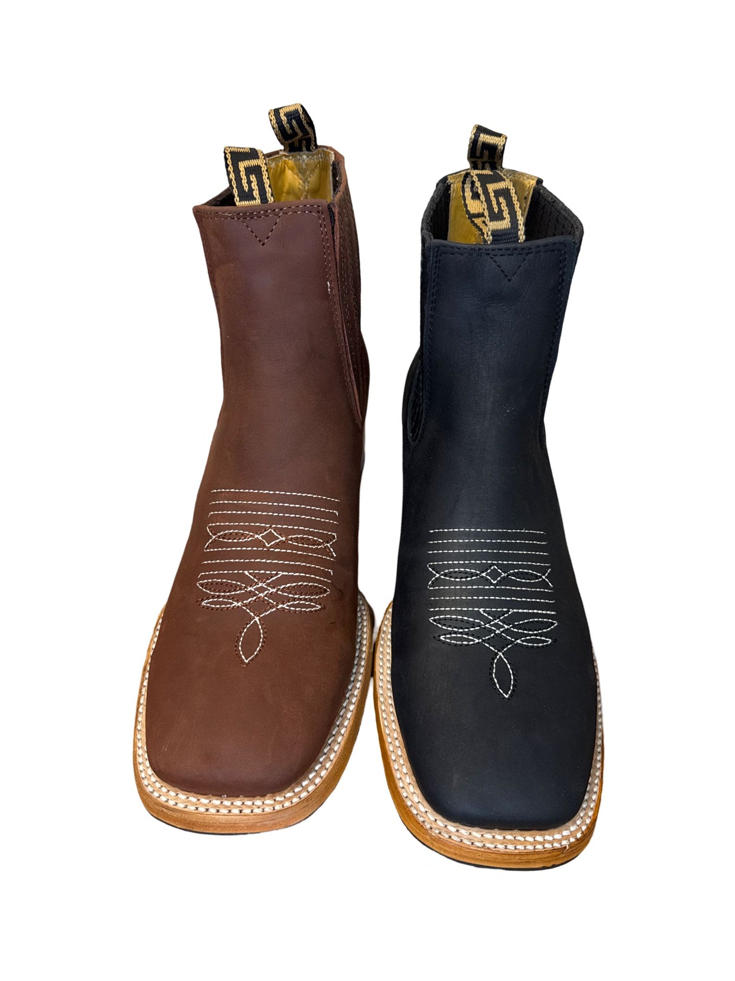 BOTIN VAQUERO SUELA MEDIA VIDA PARA CABALLERO