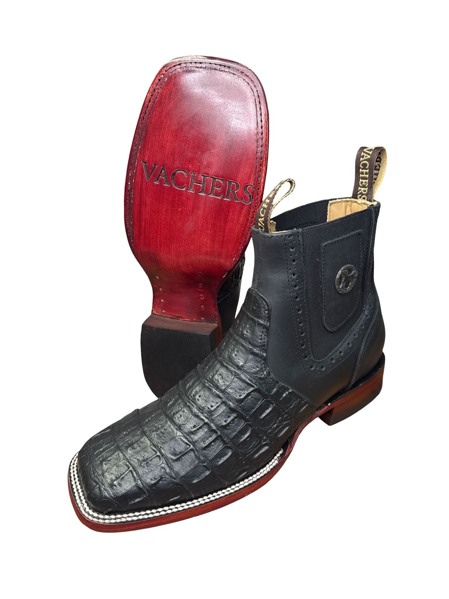 Botin Vaquero Belly Mate Miel Para Caballero