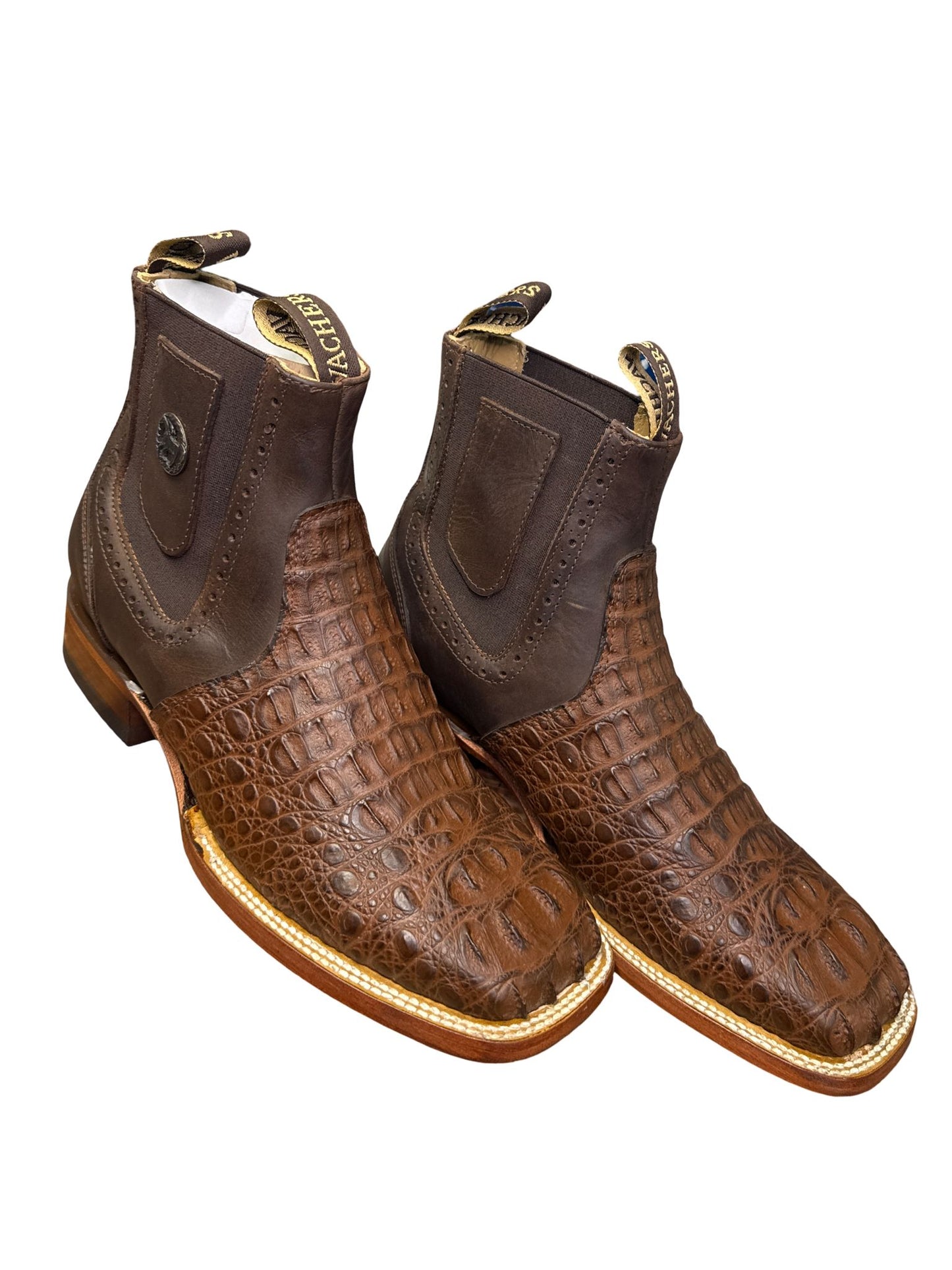 Botin Vaquero Belly Mate Miel Para Caballero