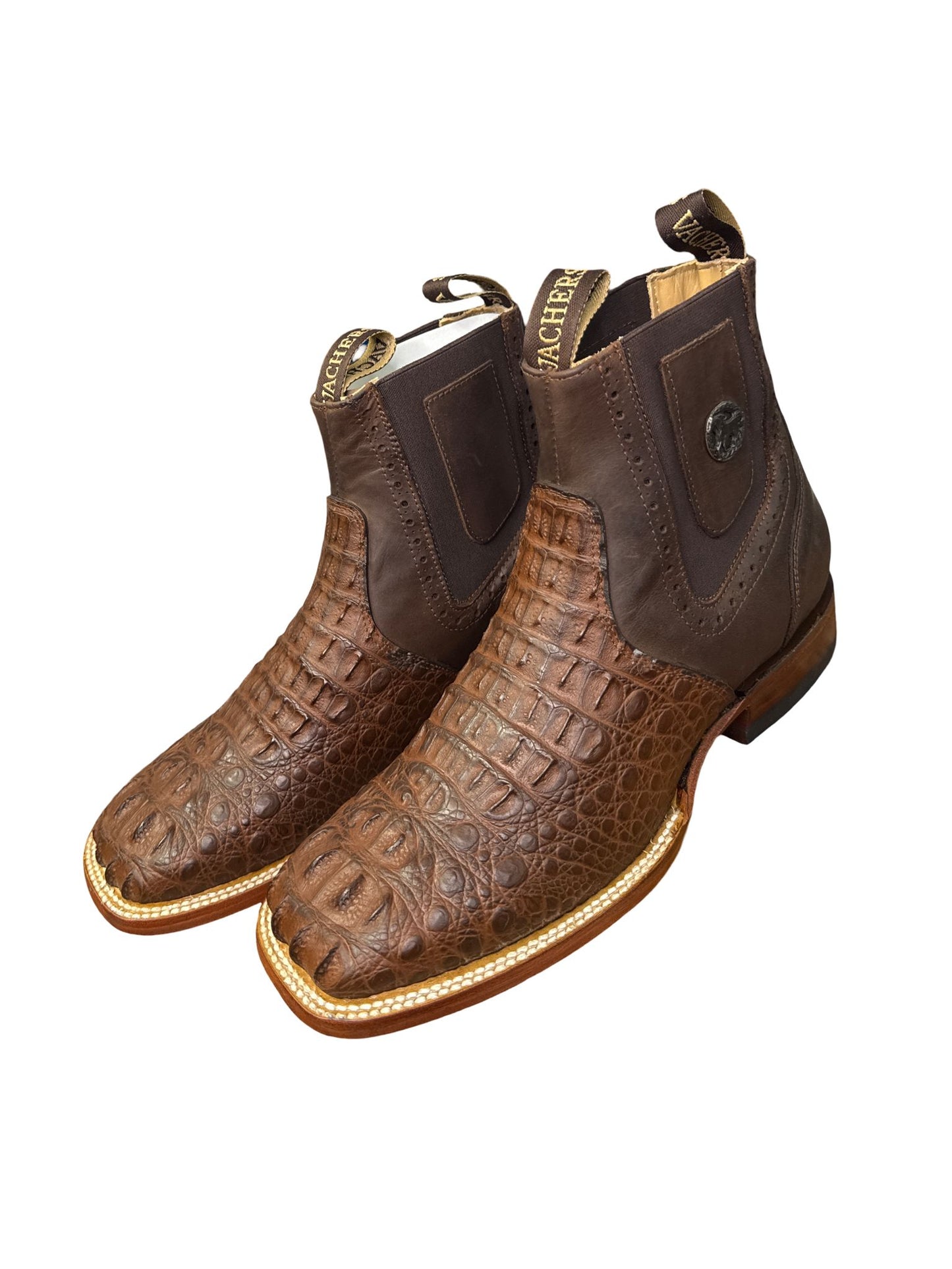 Botin Vaquero Belly Mate Miel Para Caballero