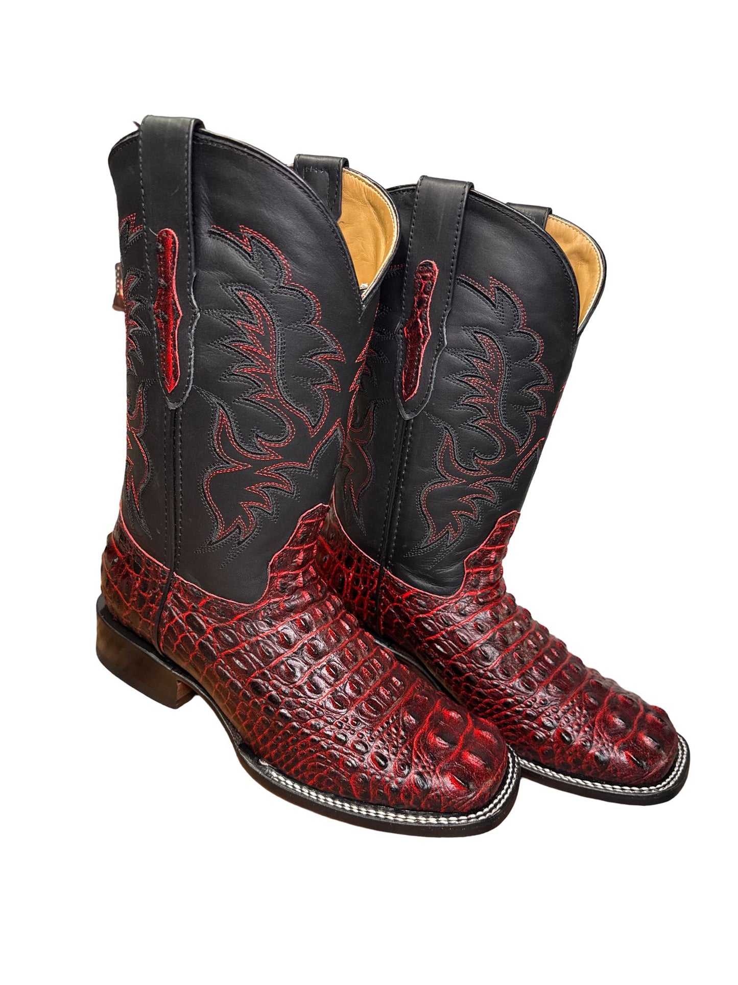 Bota Vaquera Nuca Print Para Caballero