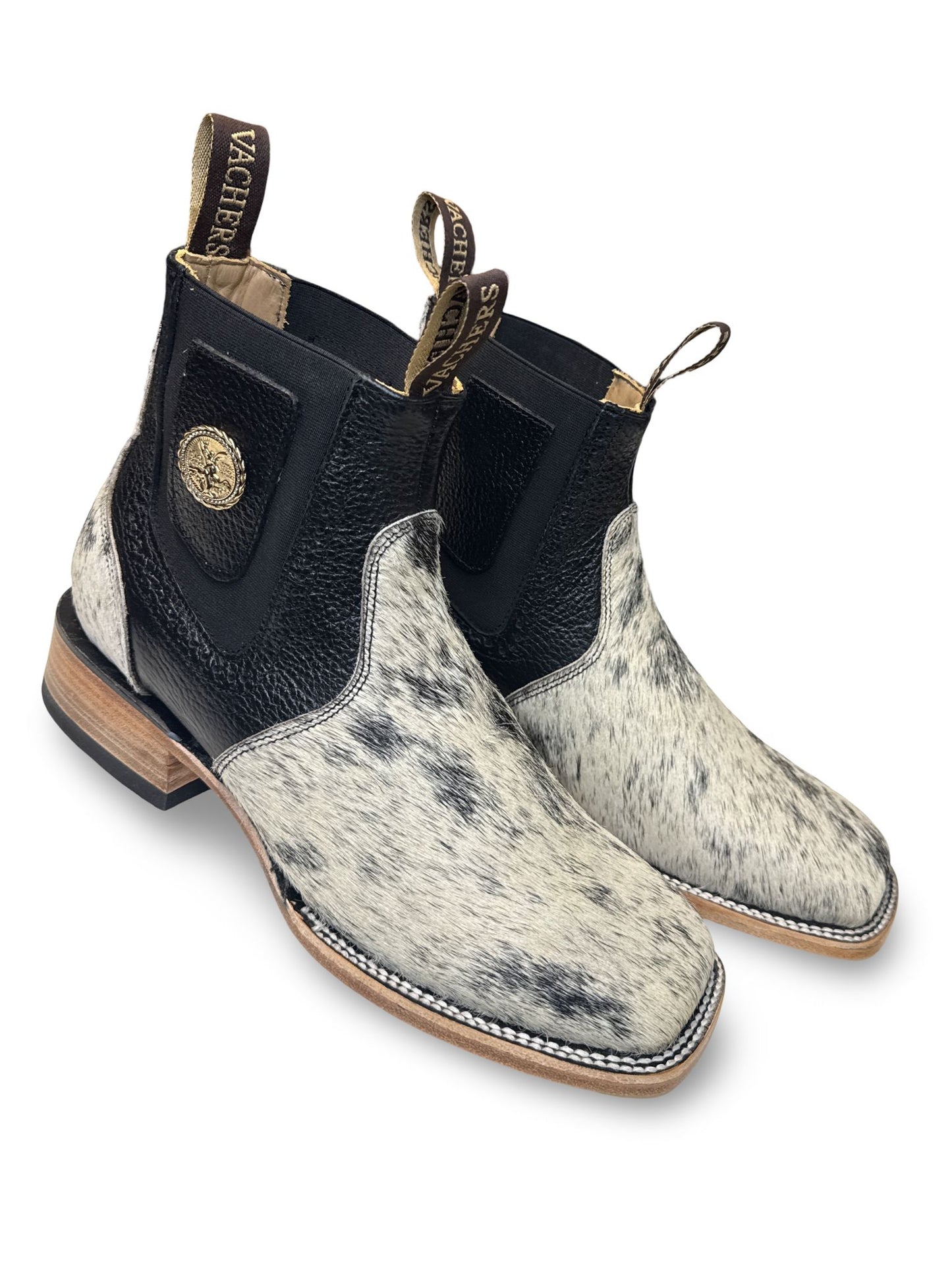 Botin Vaquero Pelo De Vaca Para Caballero