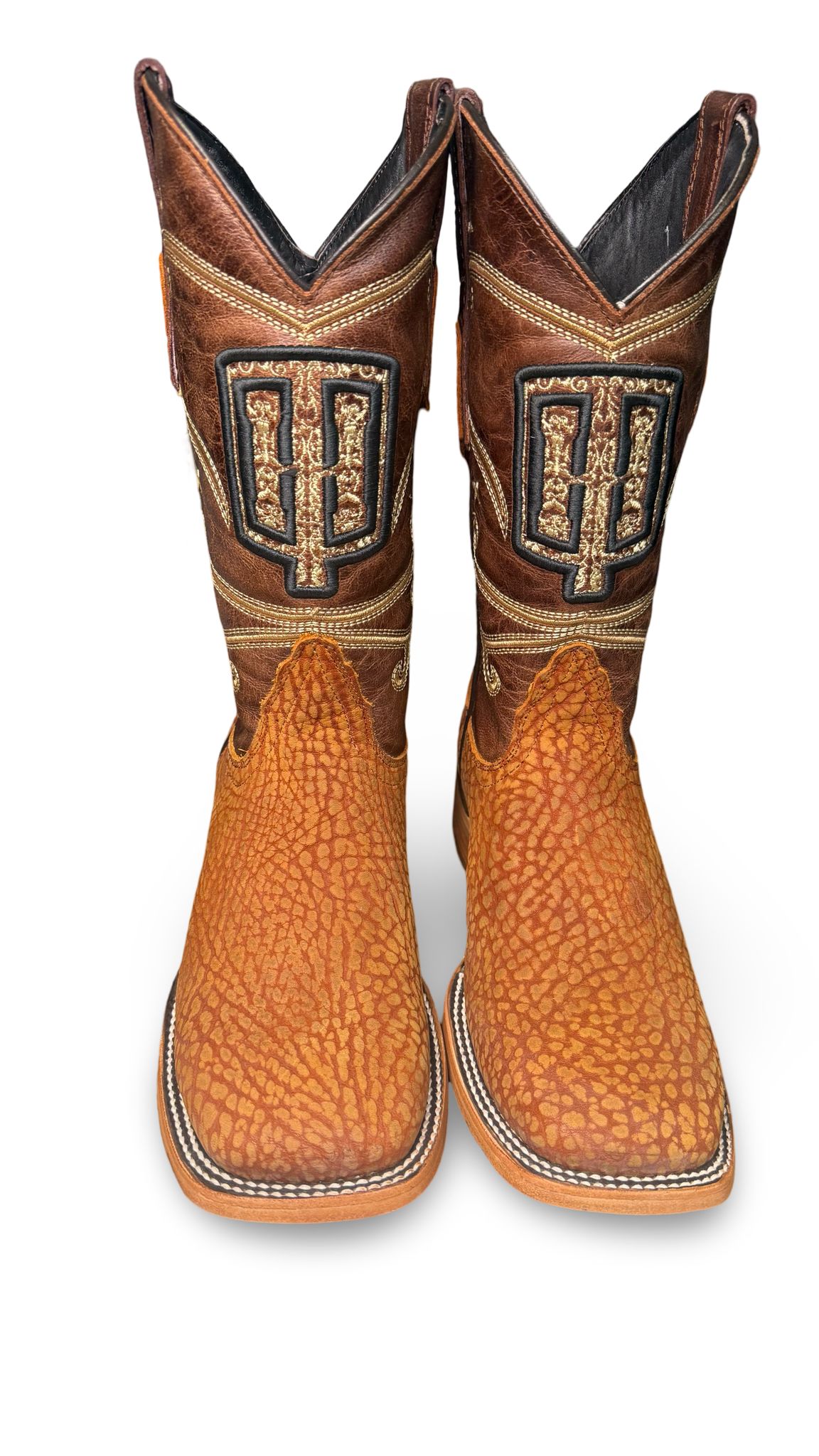 Bota Vaquera Cuello De Toro Miel Para Caballero