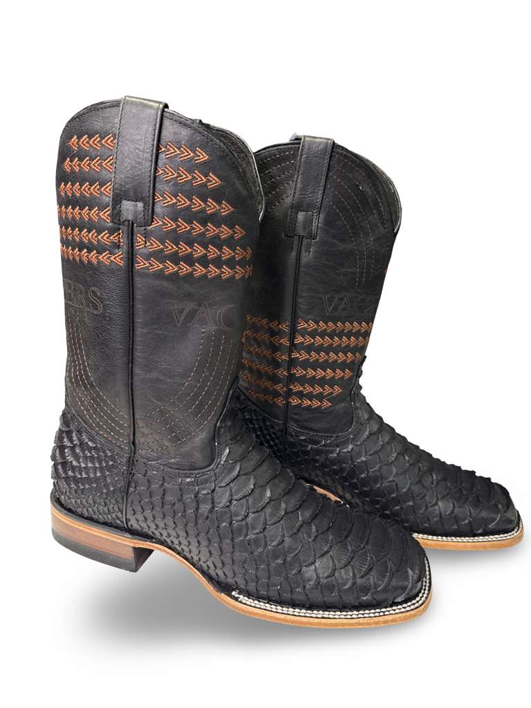 Bota Vaquera Print Piton Para Caballero