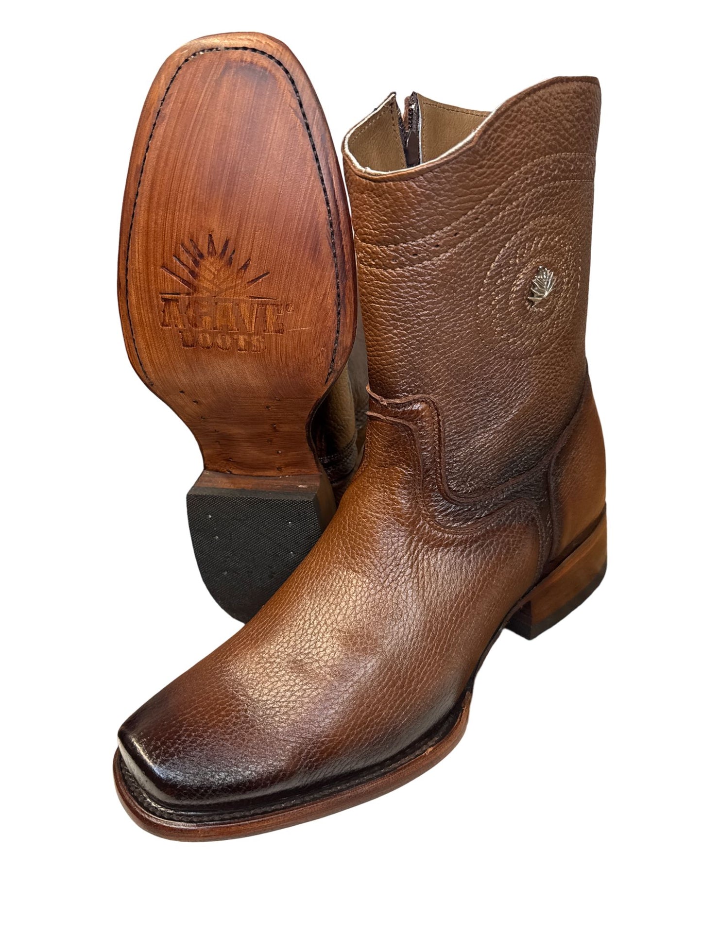 Bota Vaquera Estilo Dubai Venado Para Caballero