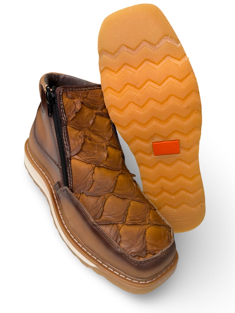 Botin Print Pescado Para Caballero