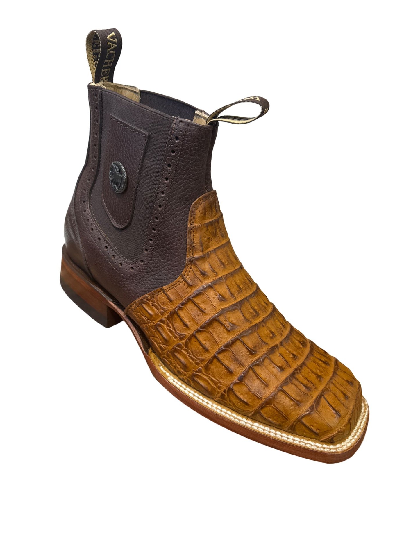 Botin Vaquero Belly Mate Miel Para Caballero