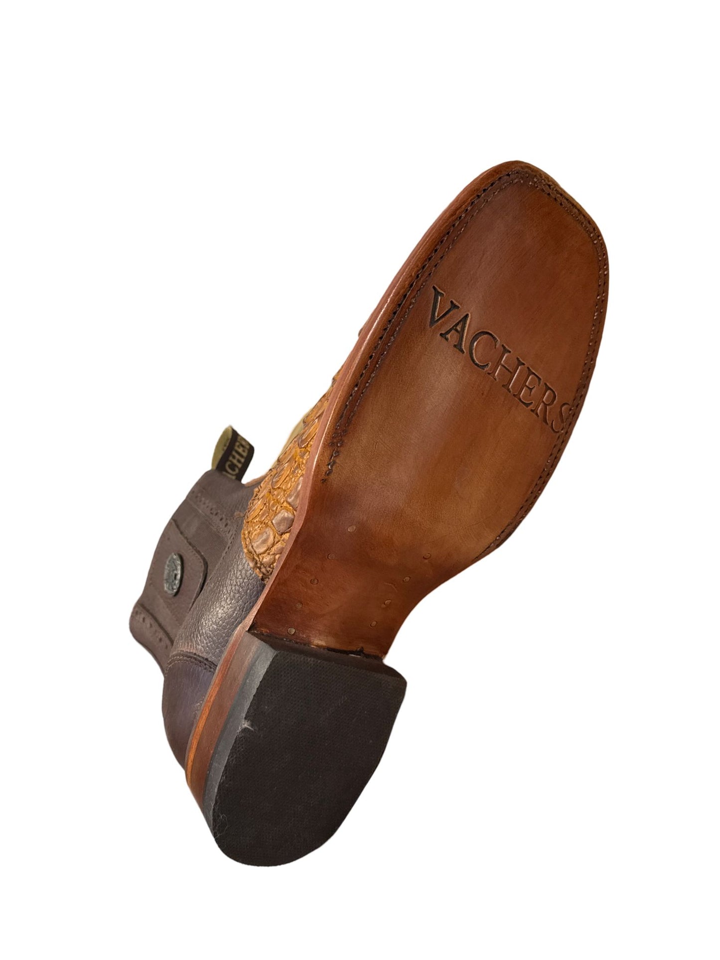 Botin Vaquero Belly Mate Miel Para Caballero