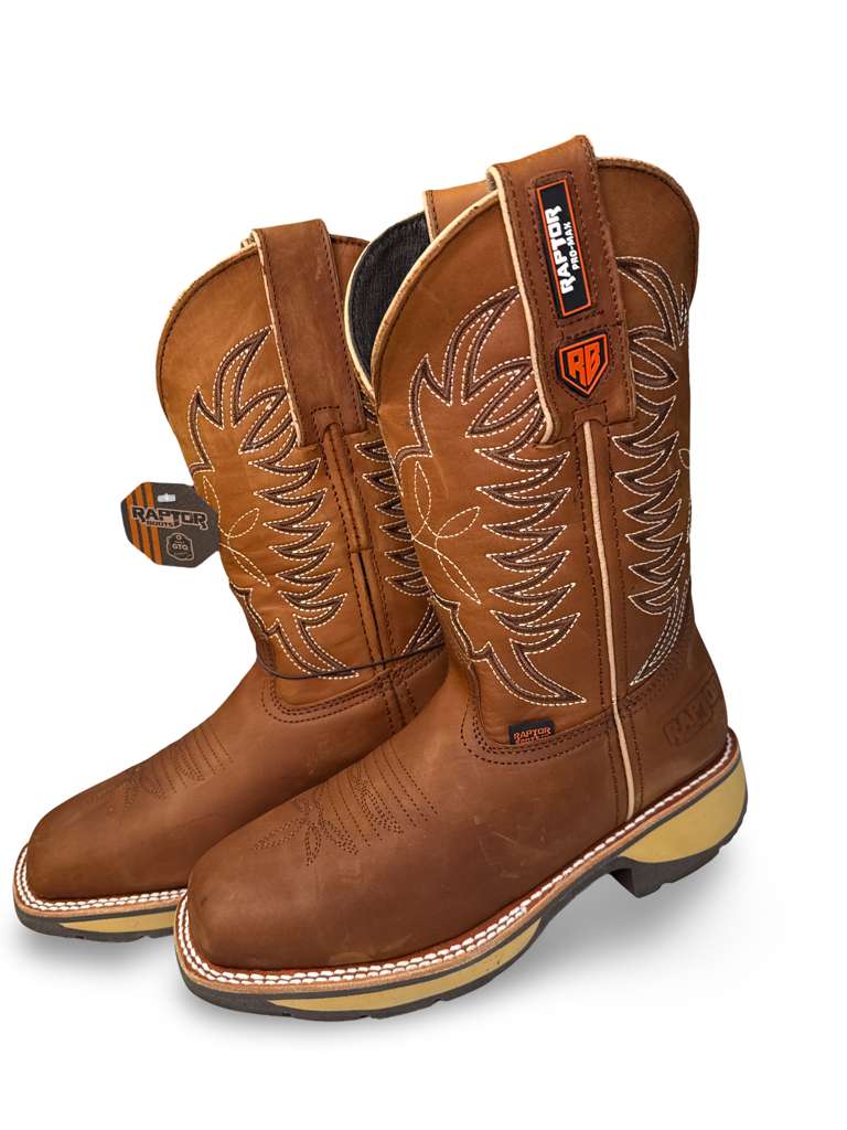 Bota De Trabajo Crazy Horse Para Caballero