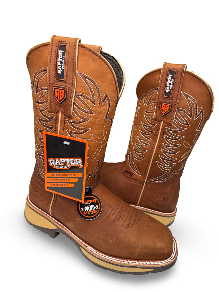 Bota De Trabajo Crazy Horse Para Caballero