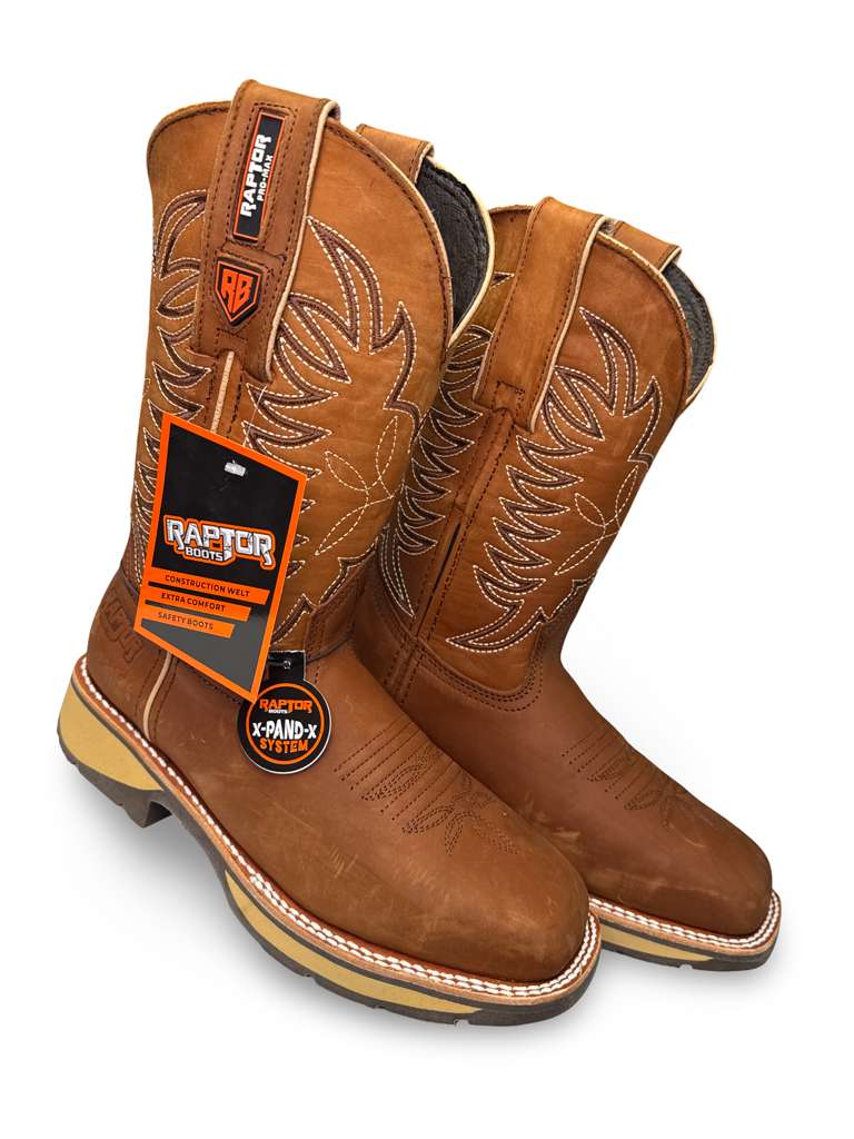 Bota De Trabajo Crazy Horse Para Caballero