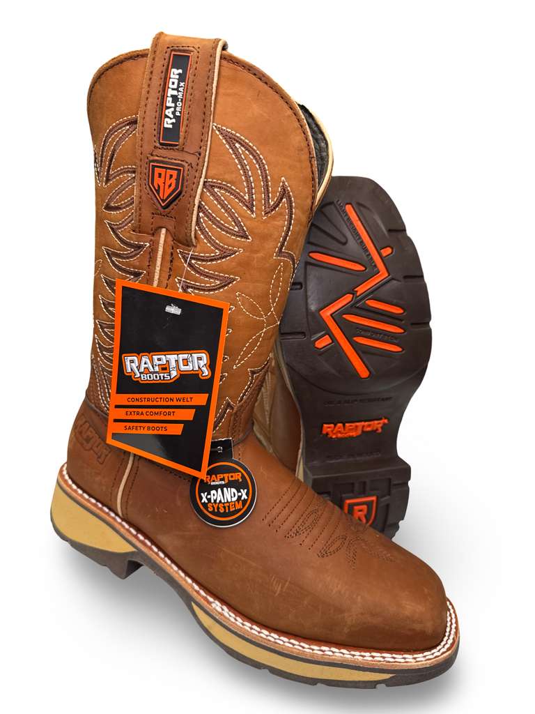 Bota De Trabajo Crazy Horse Para Caballero