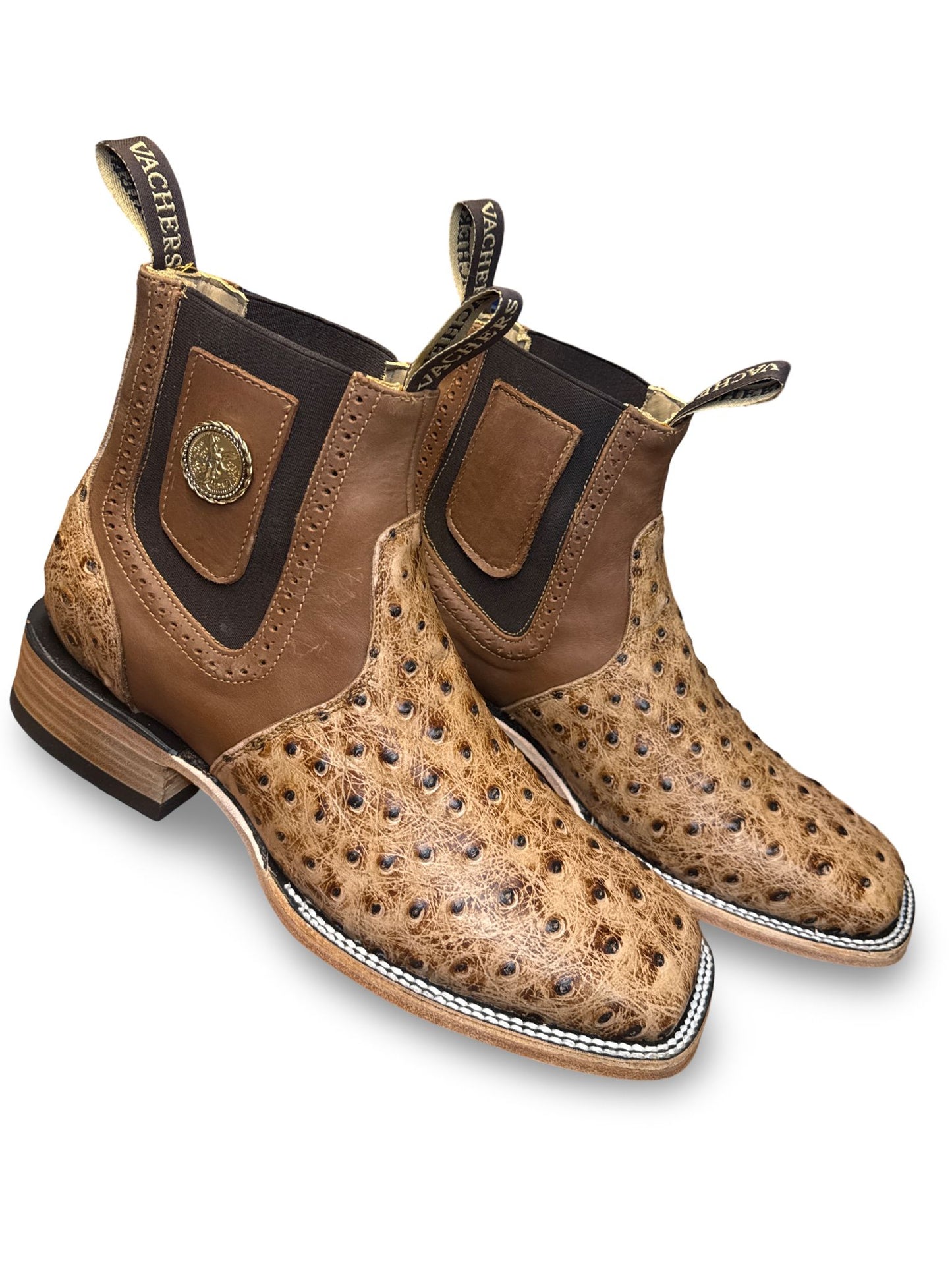 Botin Orix Avestruz Para Caballero
