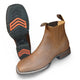 Botin Vaquero Crazy Thang Para Caballero 100% Leather Made in Mexico with Rubber Sole for Excellent Traction and Stability Ideal for Everyday Wear