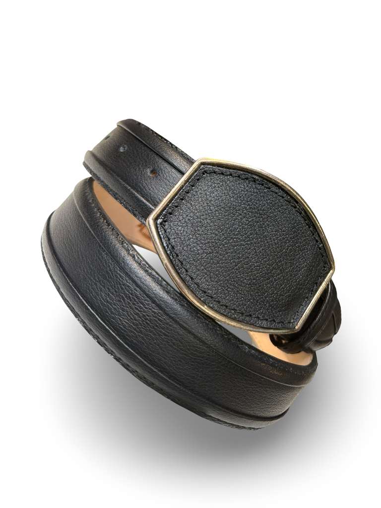 Botin Vaquera Caval Estilo Dubai Venado Negro Para Caballero