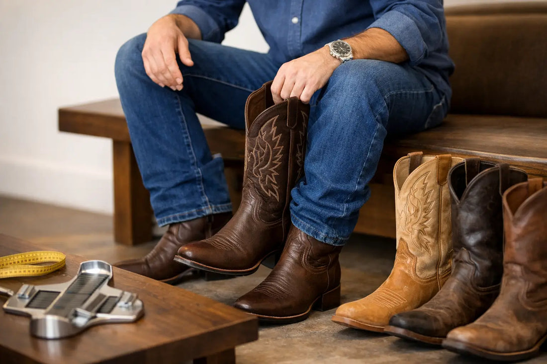 Guía de tallas botas vaqueras para acertar