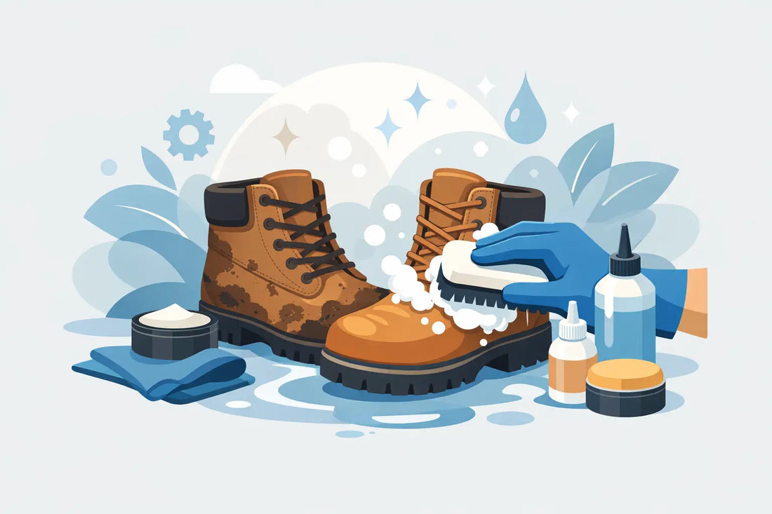 Cómo limpiar botas de trabajo bien