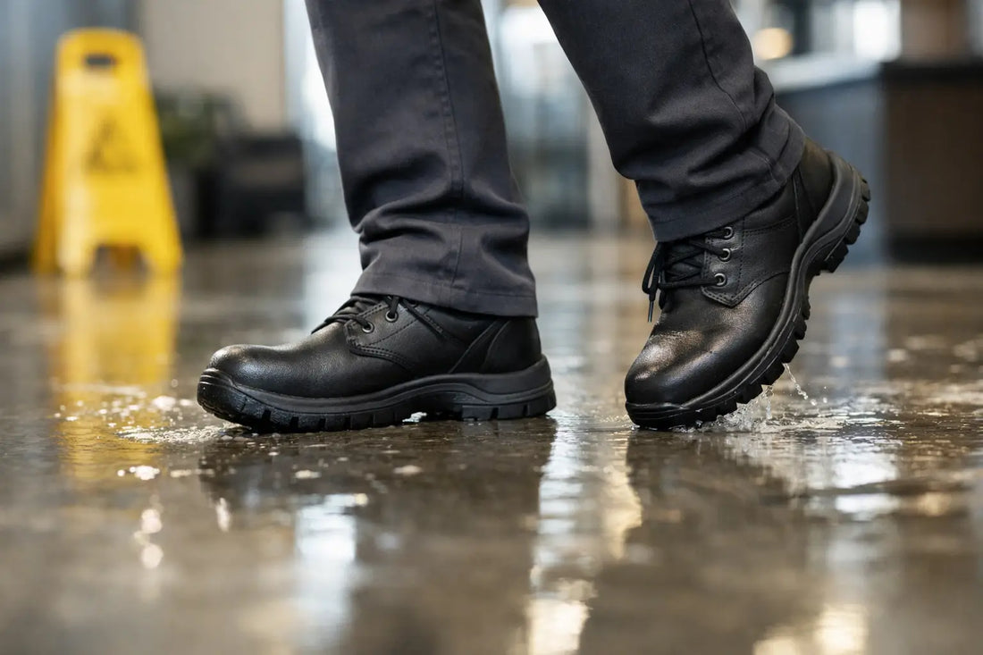 Mejores zapatos para piso resbaloso en el trabajo