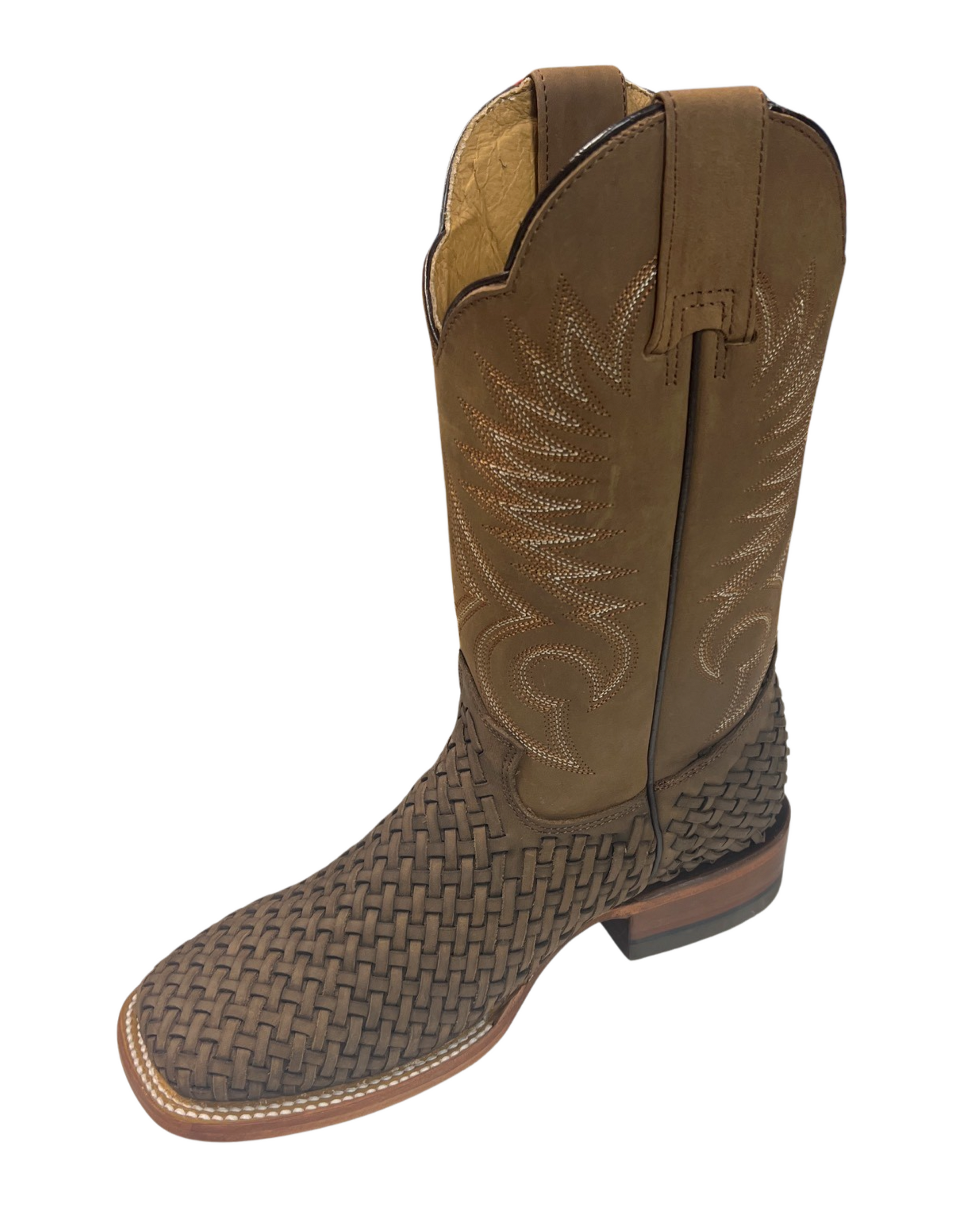 Bota Tejida Para Hombre carrillo western