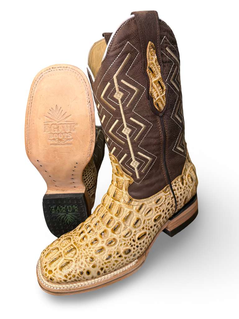 Bota Vaquera Print Nuca Orix Para Caballero