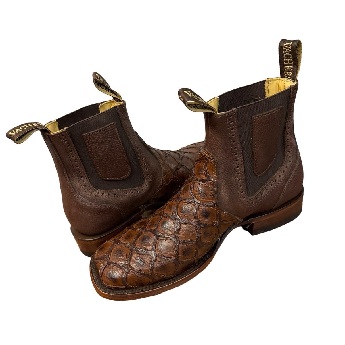 Botín Pescado Piraruco 100% Cuero Vacuno para Caballero - Zapatos Hombre Footwear