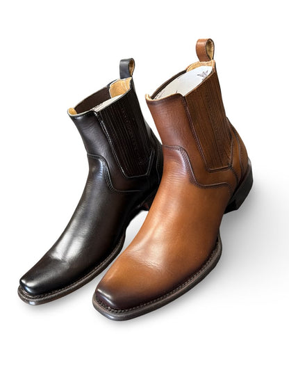 Botin Vaquera Print Estilo Europeo Para Caballero