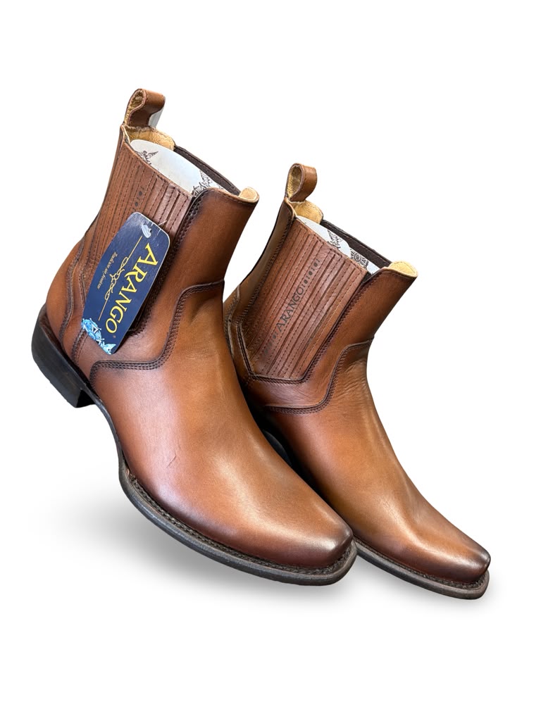 Botin Vaquera Print Estilo Europeo Para Caballero