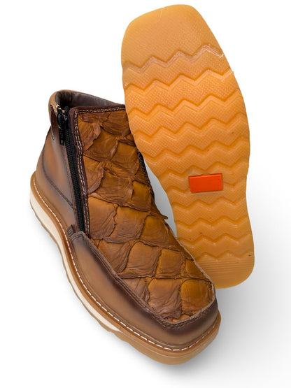 Botin Print Pescado Para Caballero