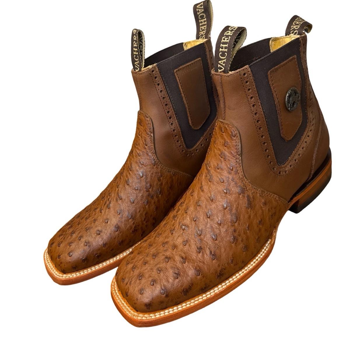 Men's Botín Vaquero Con Suela Vaqueta Aveztruz Footwear