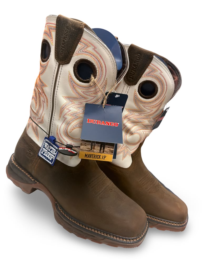 Bota De Trabajo Tubo Blanco Durango Para Caballero