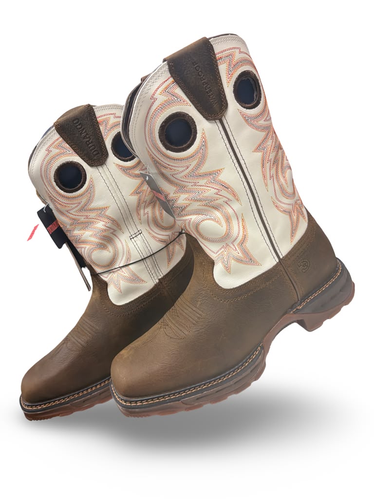 Bota De Trabajo Tubo Blanco Durango Para Caballero