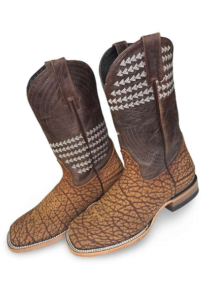 Bota Vaquera Cuello De Toro Miel Para Caballero