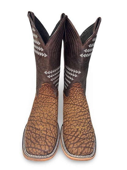 Bota Vaquera Cuello De Toro Miel Para Caballero