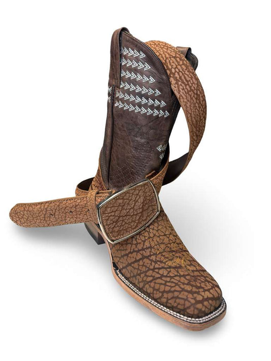 Bota Vaquera Cuello De Toro Miel Para Caballero