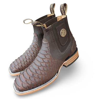 Botin Print Piton Escama Jumbo Para Caballero