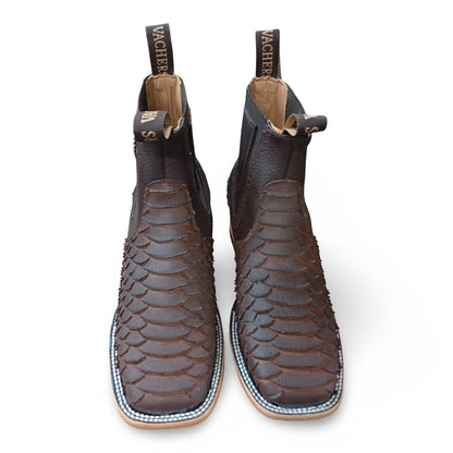 Botin Print Piton Escama Jumbo Para Caballero