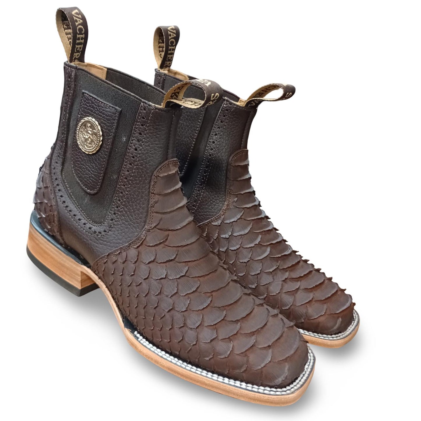 Botin Print Piton Escama Jumbo Para Caballero