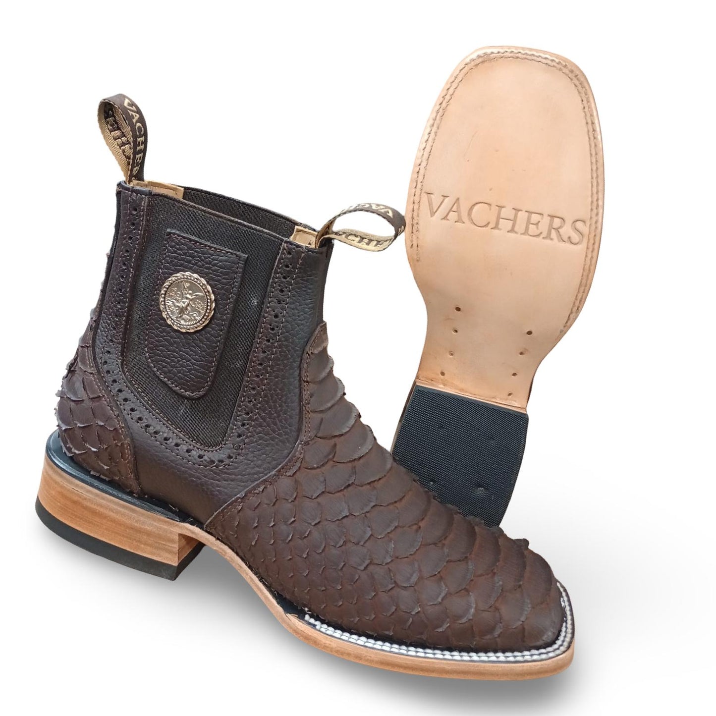 Botin Print Piton Escama Jumbo Para Caballero