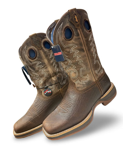 Bota De Trabajo Cafe Durango Para Caballero