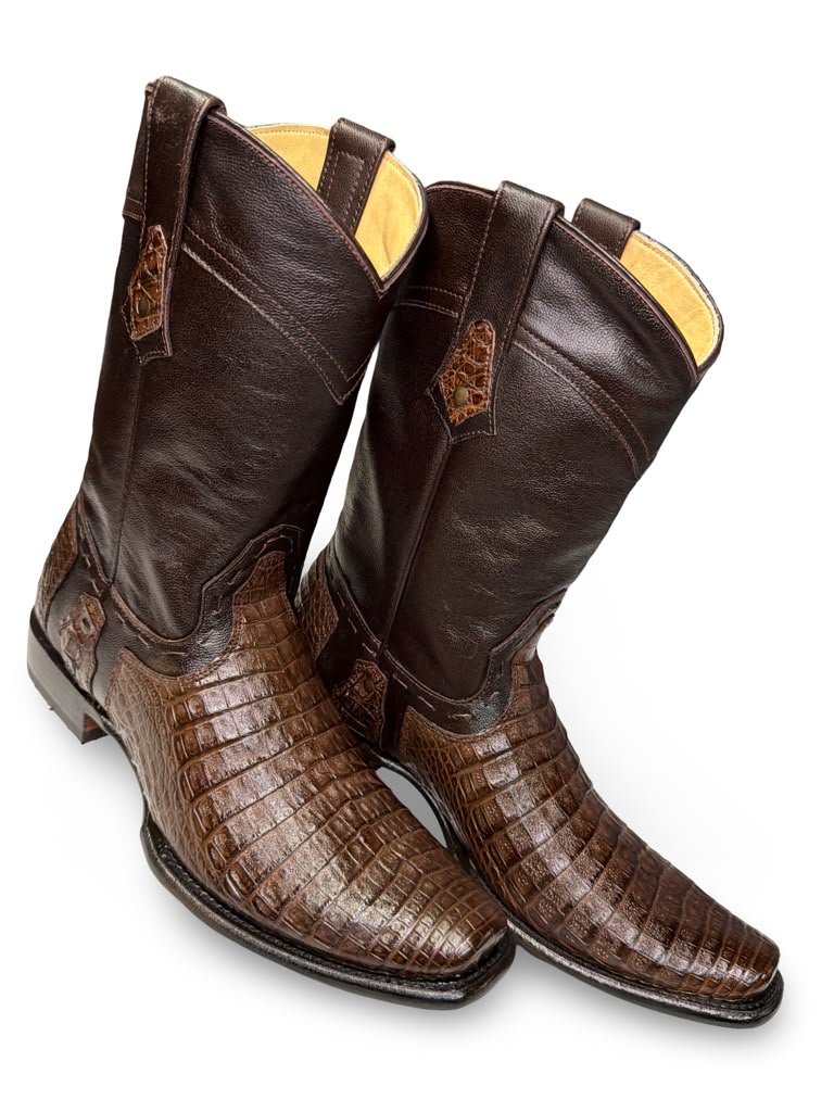 Bota Vaquera Coco Belly Con Cinto Para Caballero