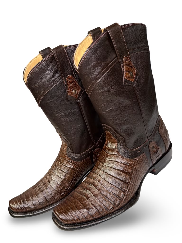 Bota Vaquera Coco Belly Con Cinto Para Caballero