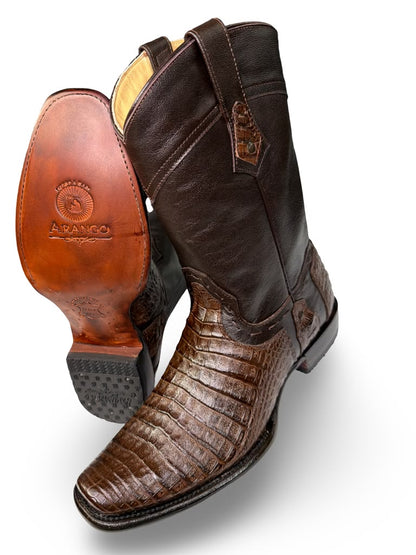 Bota Vaquera Coco Belly Con Cinto Para Caballero