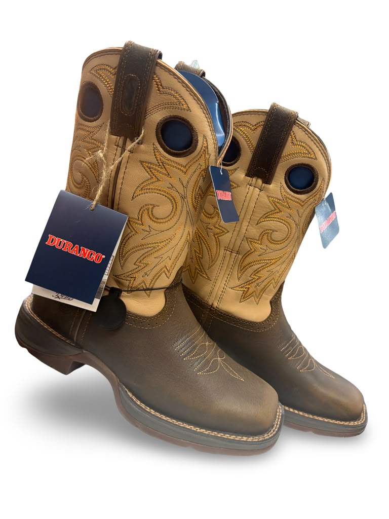 Bota De Trabajo Durango Sin Casquillo Para  Caballero