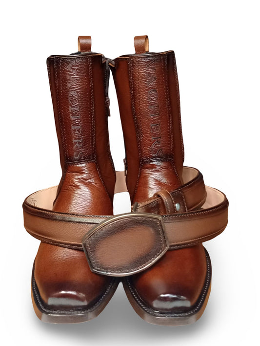 Botin Vaquero Venado Dubai Vachers Para Caballero